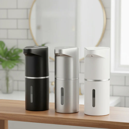 USB oplaadbare zeepdispenser met 350ml capaciteit voor vloeibare zeep
