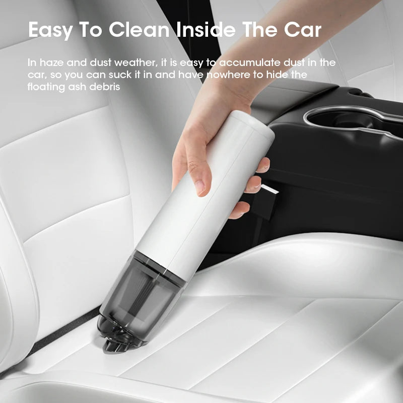 Car Vacuum Cleaner Mini Convenient Vacuum Cleaner Multi Functional Wireless Handheld Vacuum Cleaner Strong Suction Low Noise