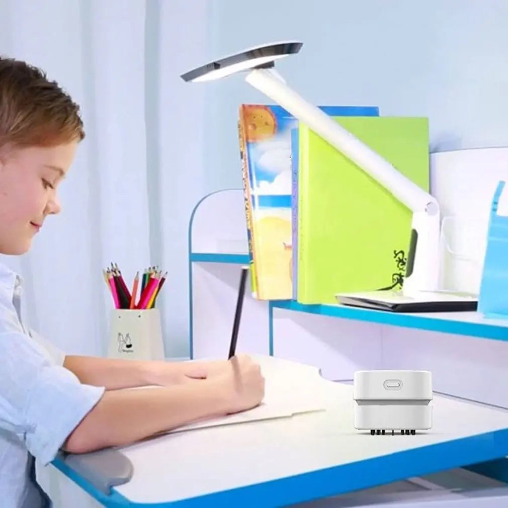 Mini Vacuum Cleaner Portable Handheld Vacuum Office Desk Dust Home Table Tools Home Table Sweeper Desktop Cleaner Cleaning